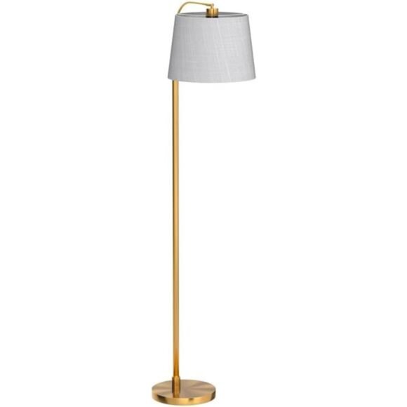 62" Gold Floor Lamp for Living Rooms Tall Arc Standing Lamps for - Picture 4 of 7